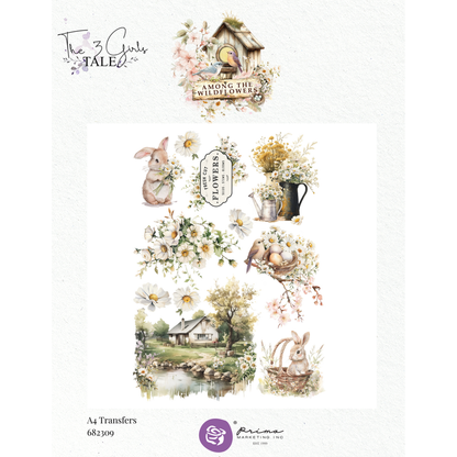 Among the Wildflowers Transfer