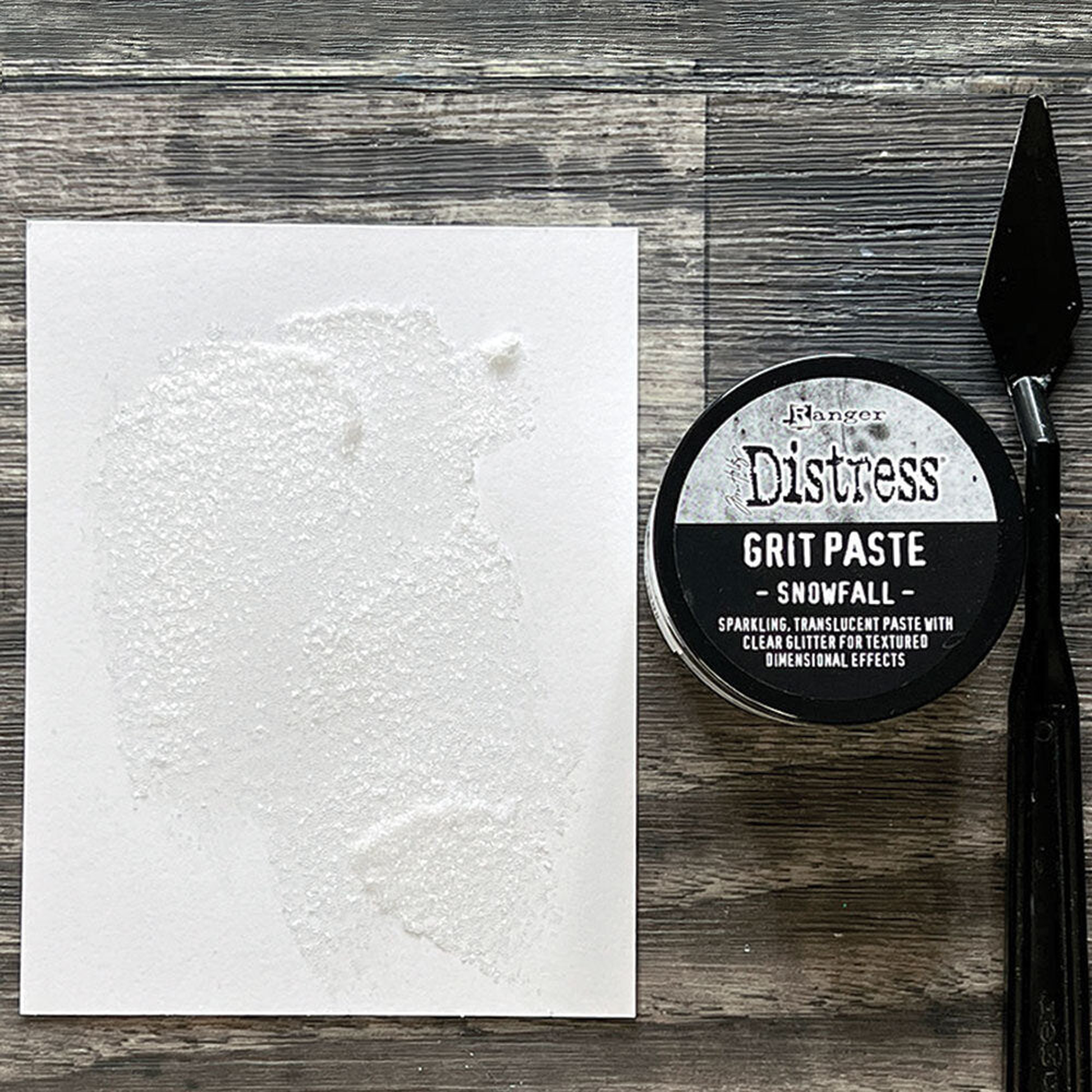 Grit Paste Snowfall