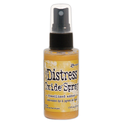 Distress Oxide Spray - Fossilized Amber