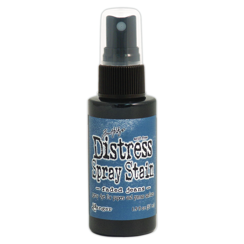 Distress Spray Stain - Faded Jeans