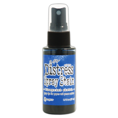 Distress Spray Stain - Blueprint Sketch