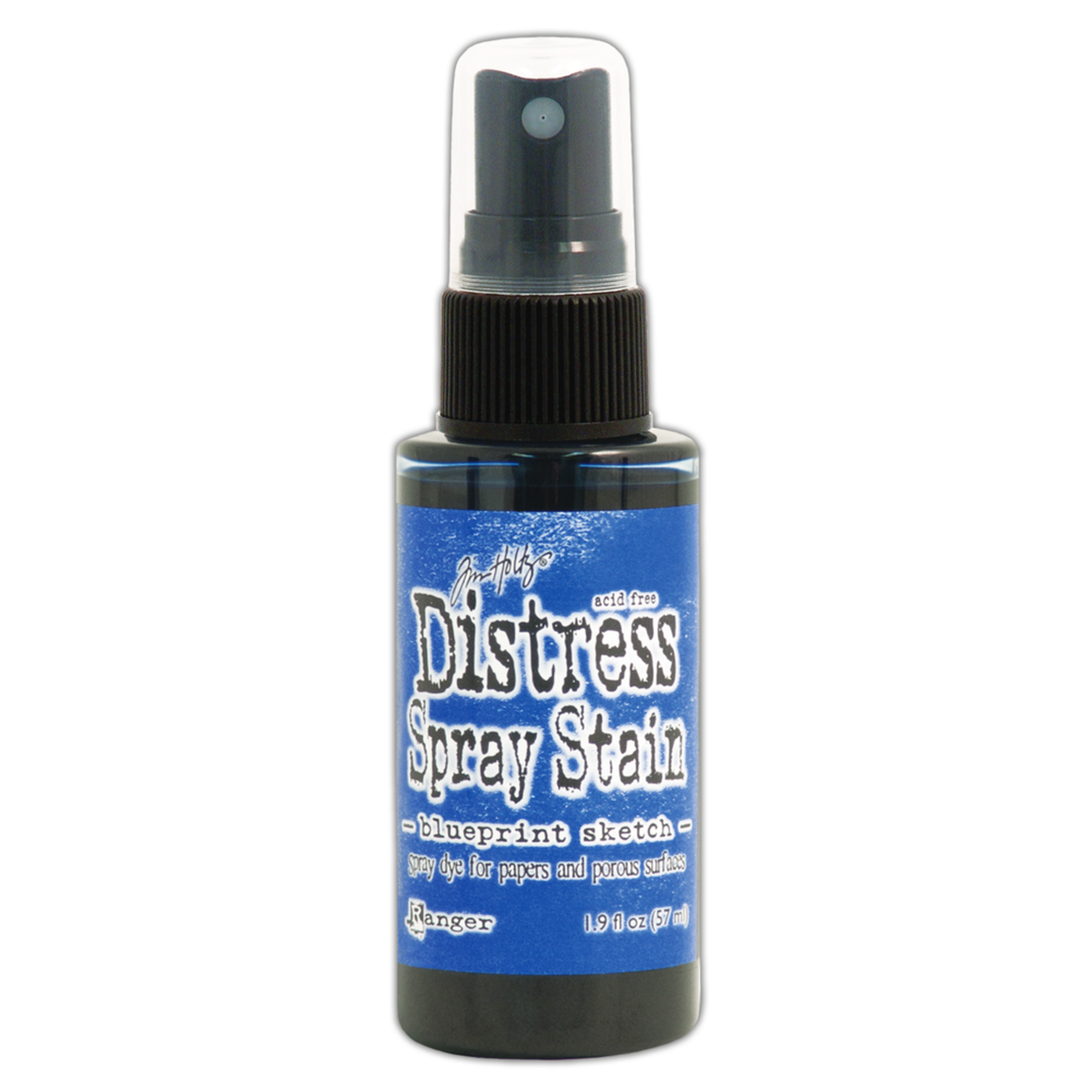 Distress Spray Stain - Blueprint Sketch