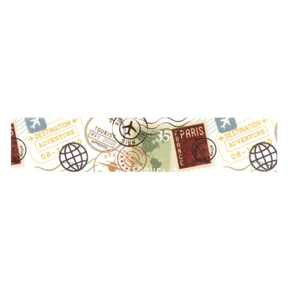 It's Time To Travel - Destination Stamps
