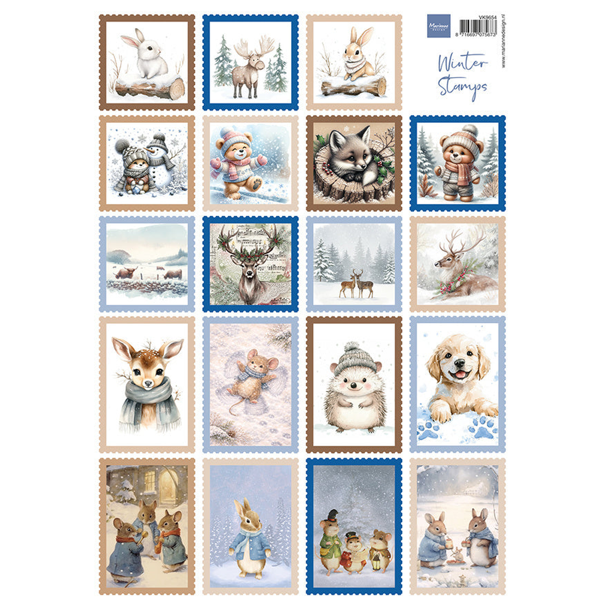 Winter Stamps
