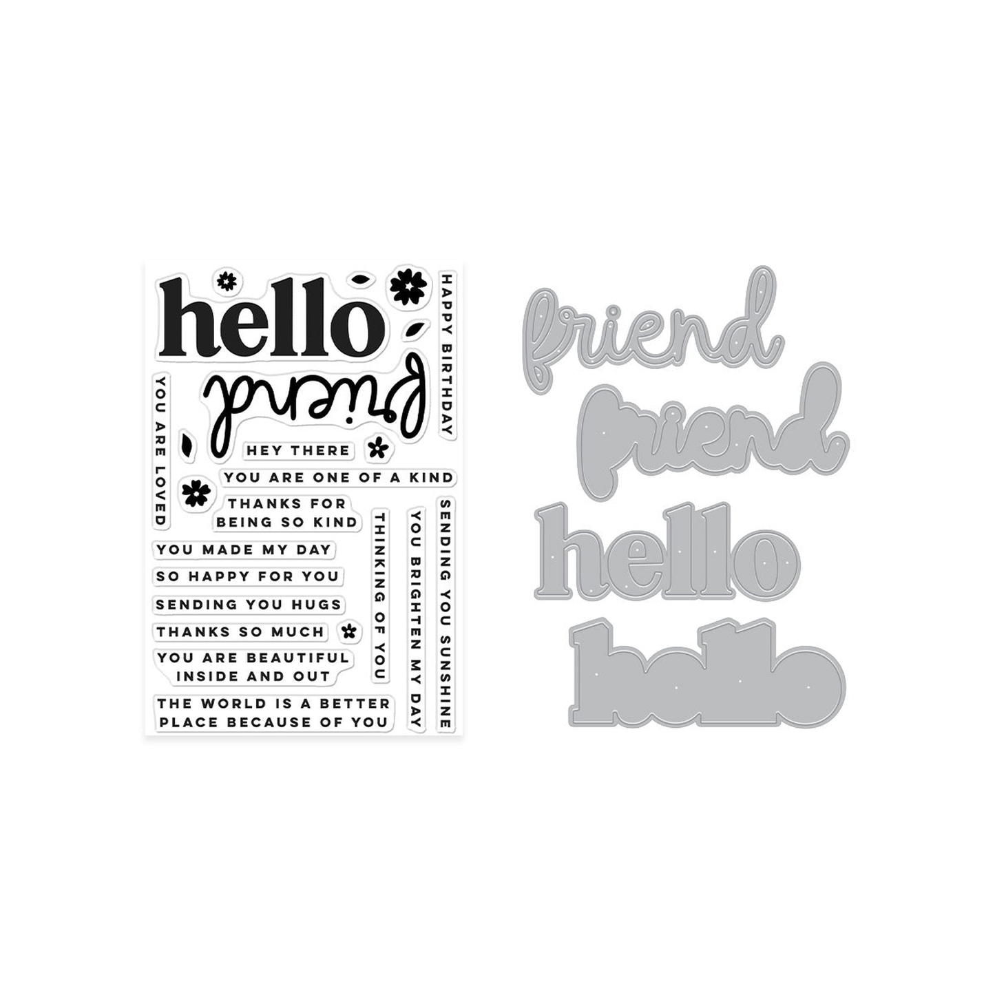 You've Got a Friend Clear Bundle - Hello Friend