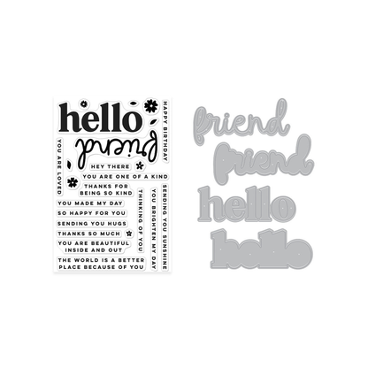 You've Got a Friend Clear Bundle - Hello Friend