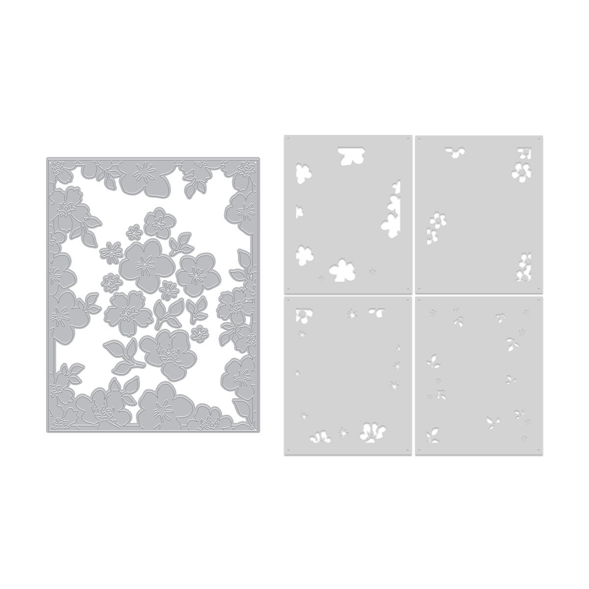 Fresh Flowers Bundle Floral Frame