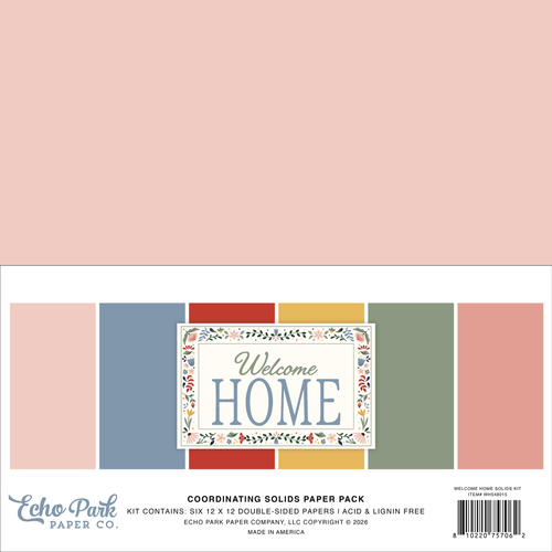 Welcome Home Coordination Solids Paper Pack