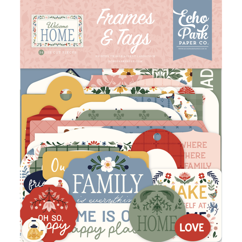 Welcome Home Frames & Tags