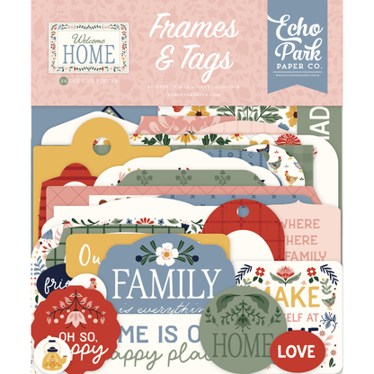 Welcome Home Frames & Tags