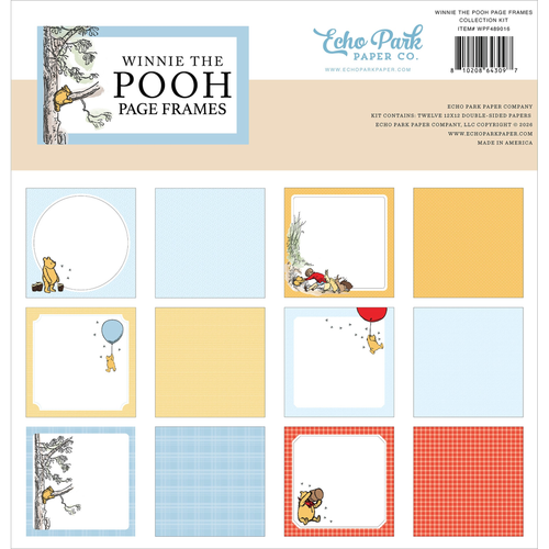 Winnie The Pooh Page Frames -  Collection Kit