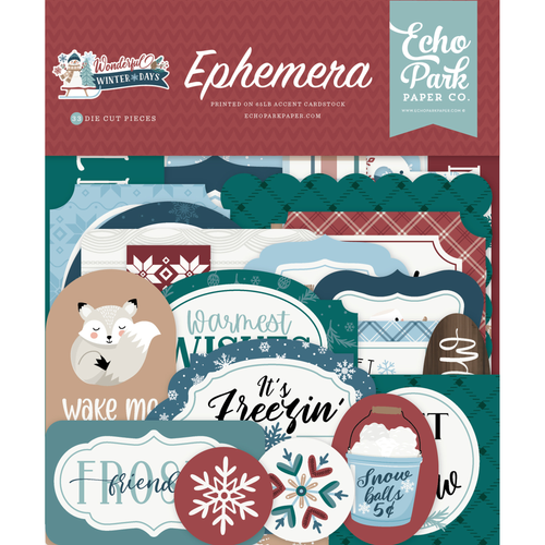 Wonderful Winter Days Ephemera