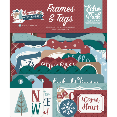 Wonderful Winter Days Frames & Tags