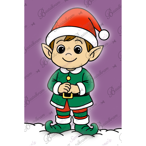 Digistamp Weihnachtself