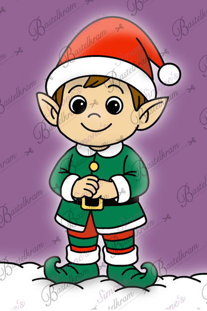 Digistamp Weihnachtself