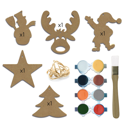 DIY Deco Set Big Shapes Xmas