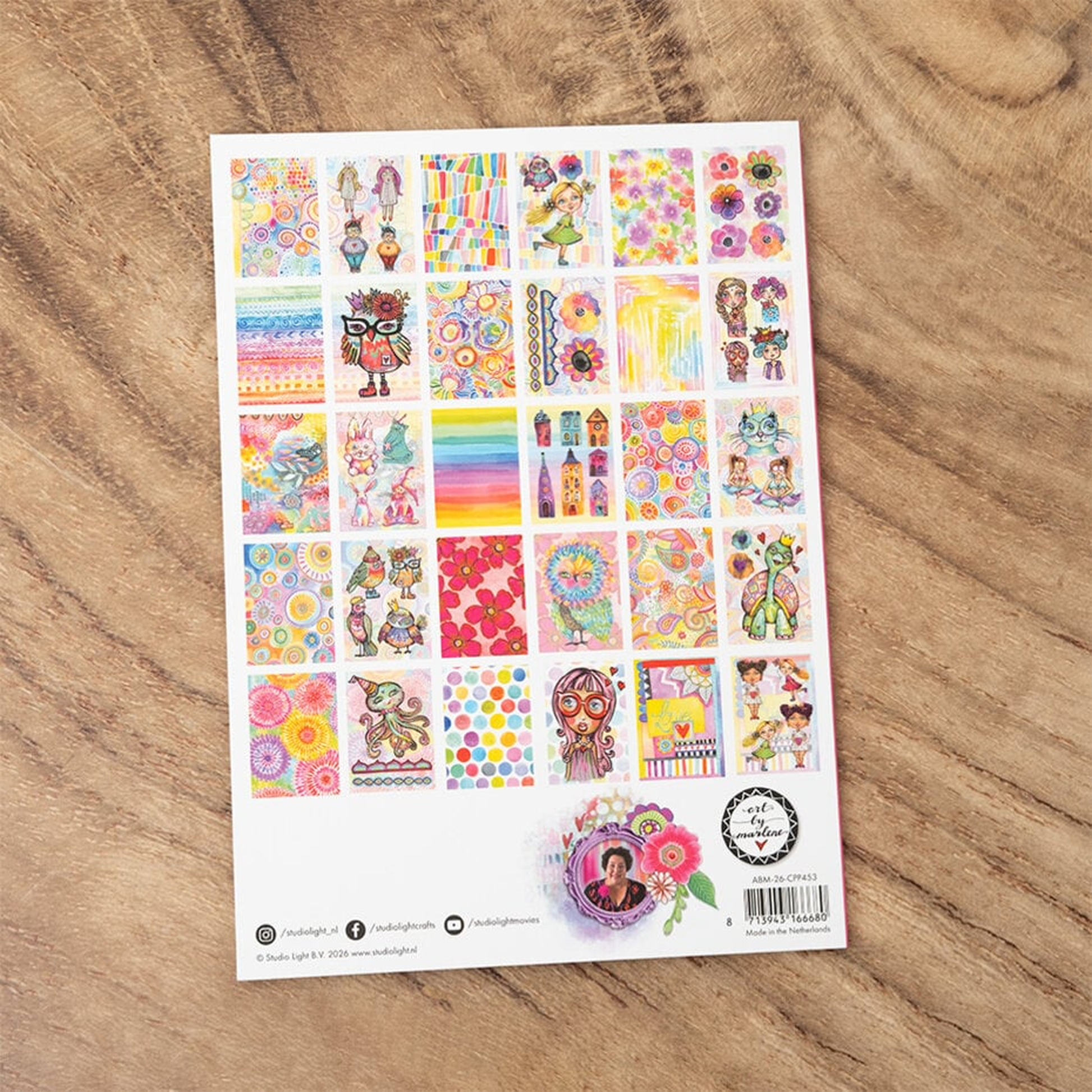 Cut and Paste Block Color-Happy