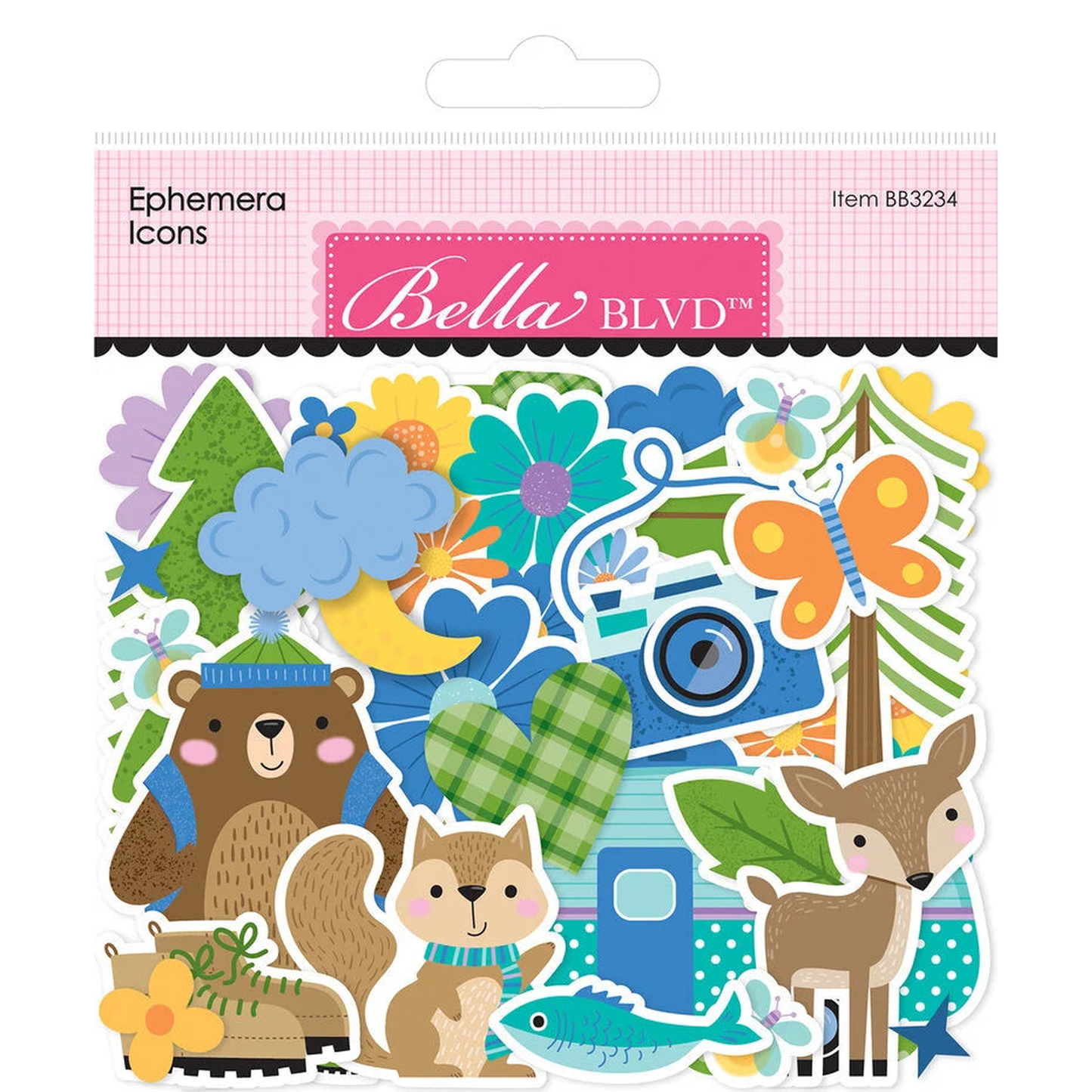Adventure Awaits Ephemera Icons