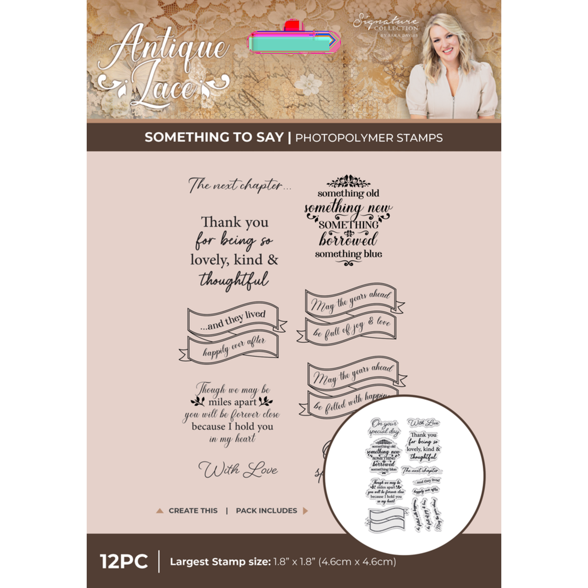 Antique Lace - Banners & Heartfelt Sentiments