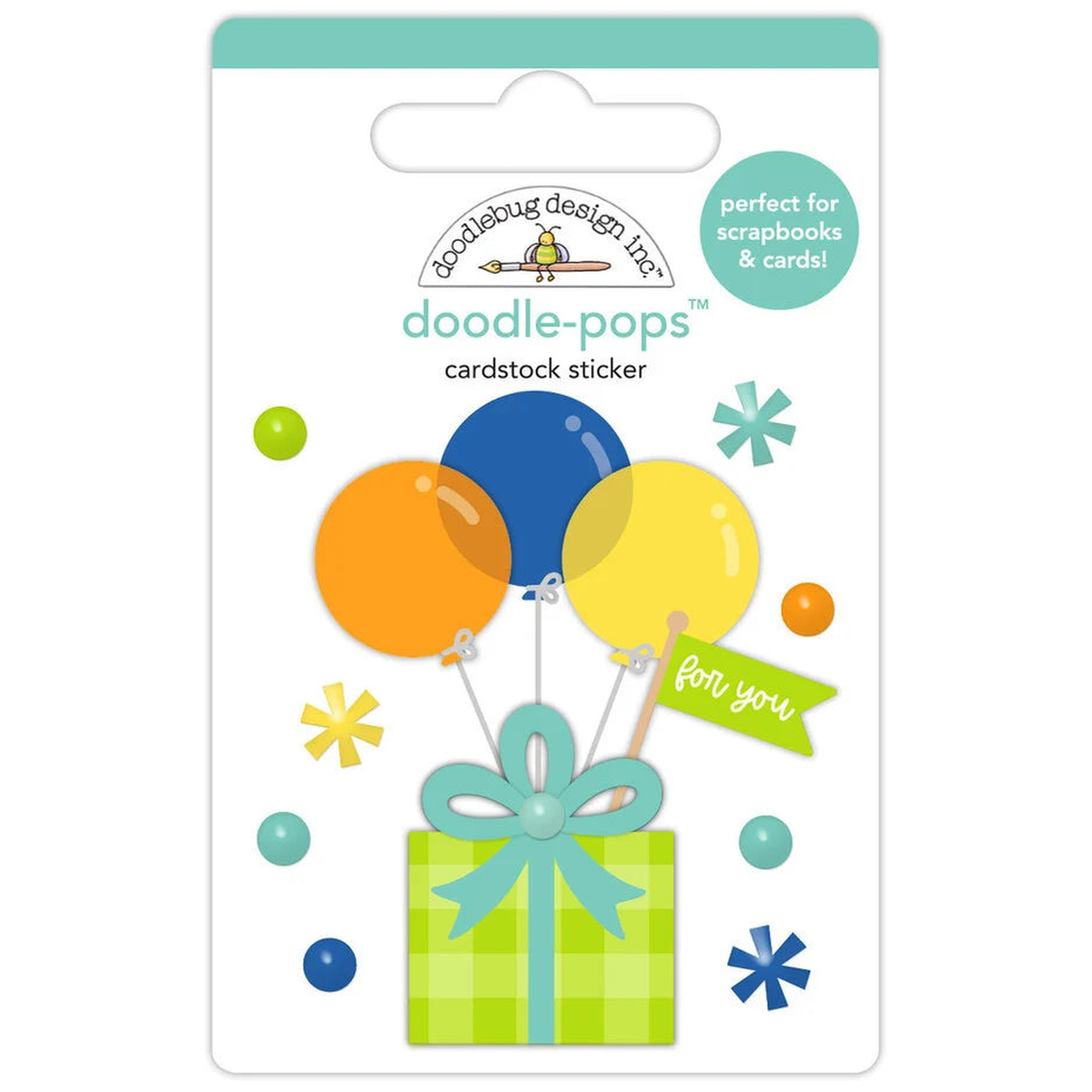 Balloons & Banners Doodle-Pops Surprise Party