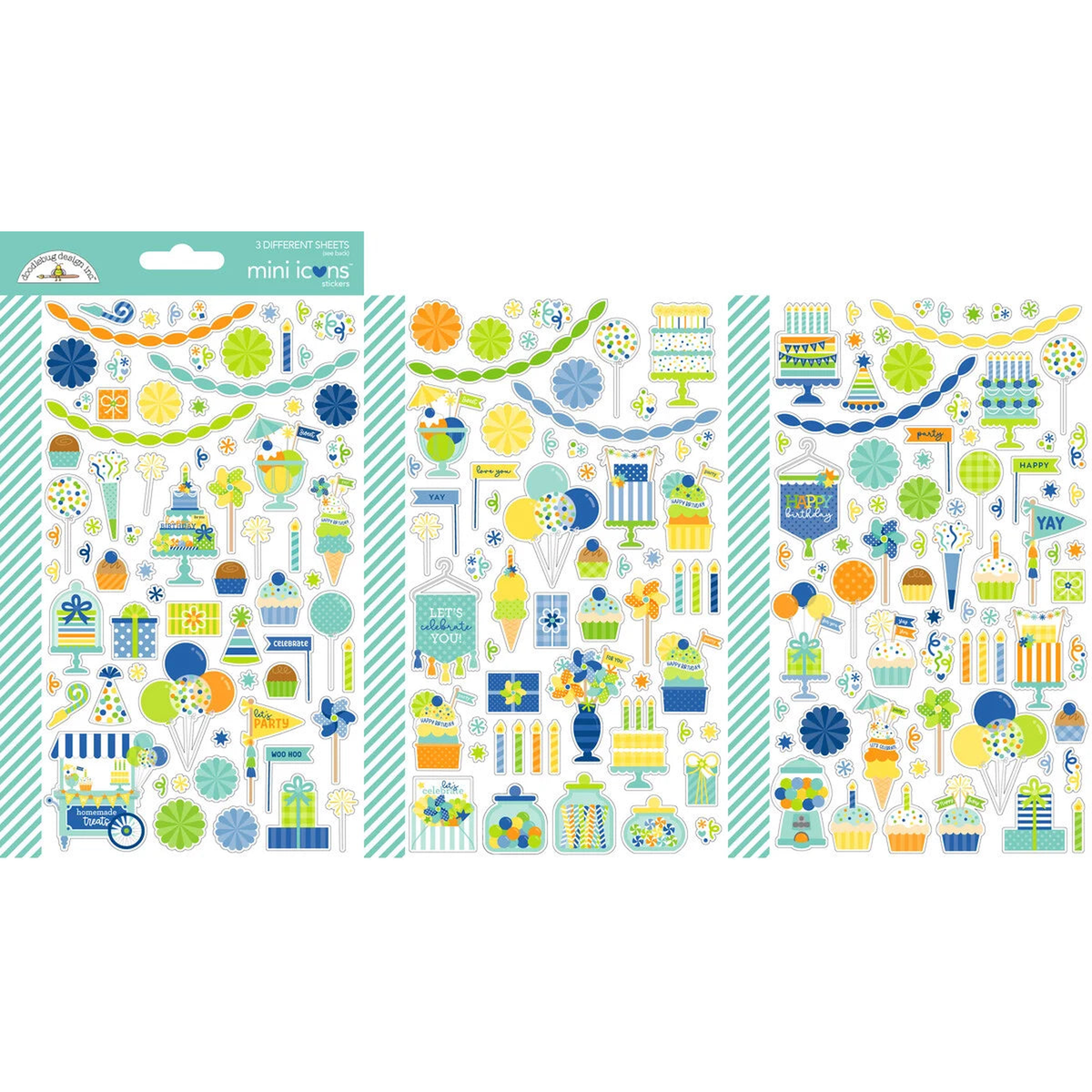 Balloons & Banners Mini Icons