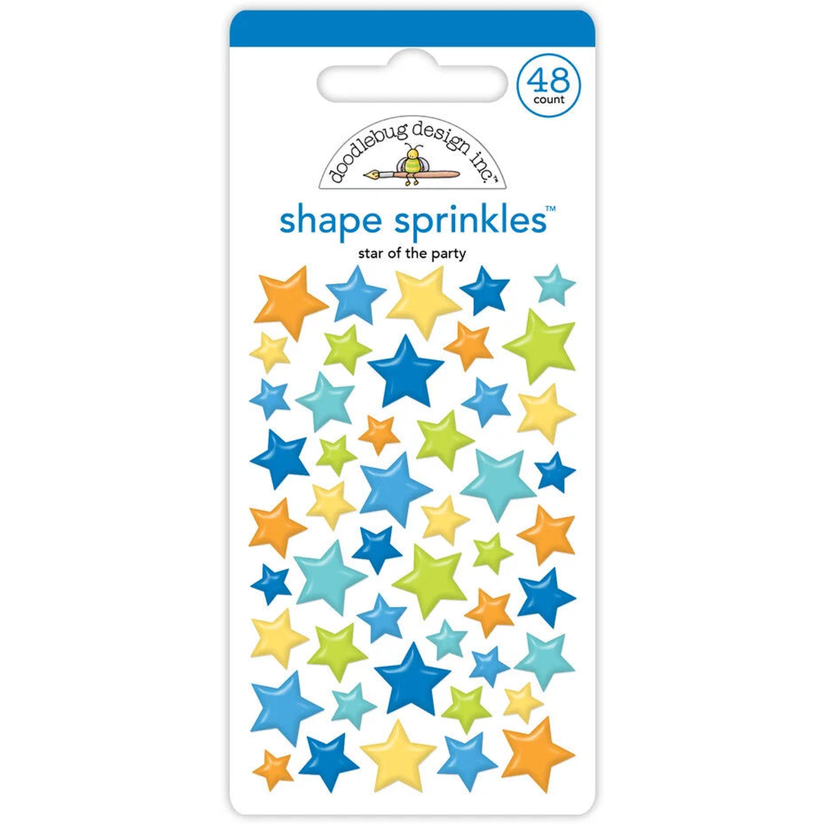 Balloons & Banners Shape Sprinkles Star Of The Party