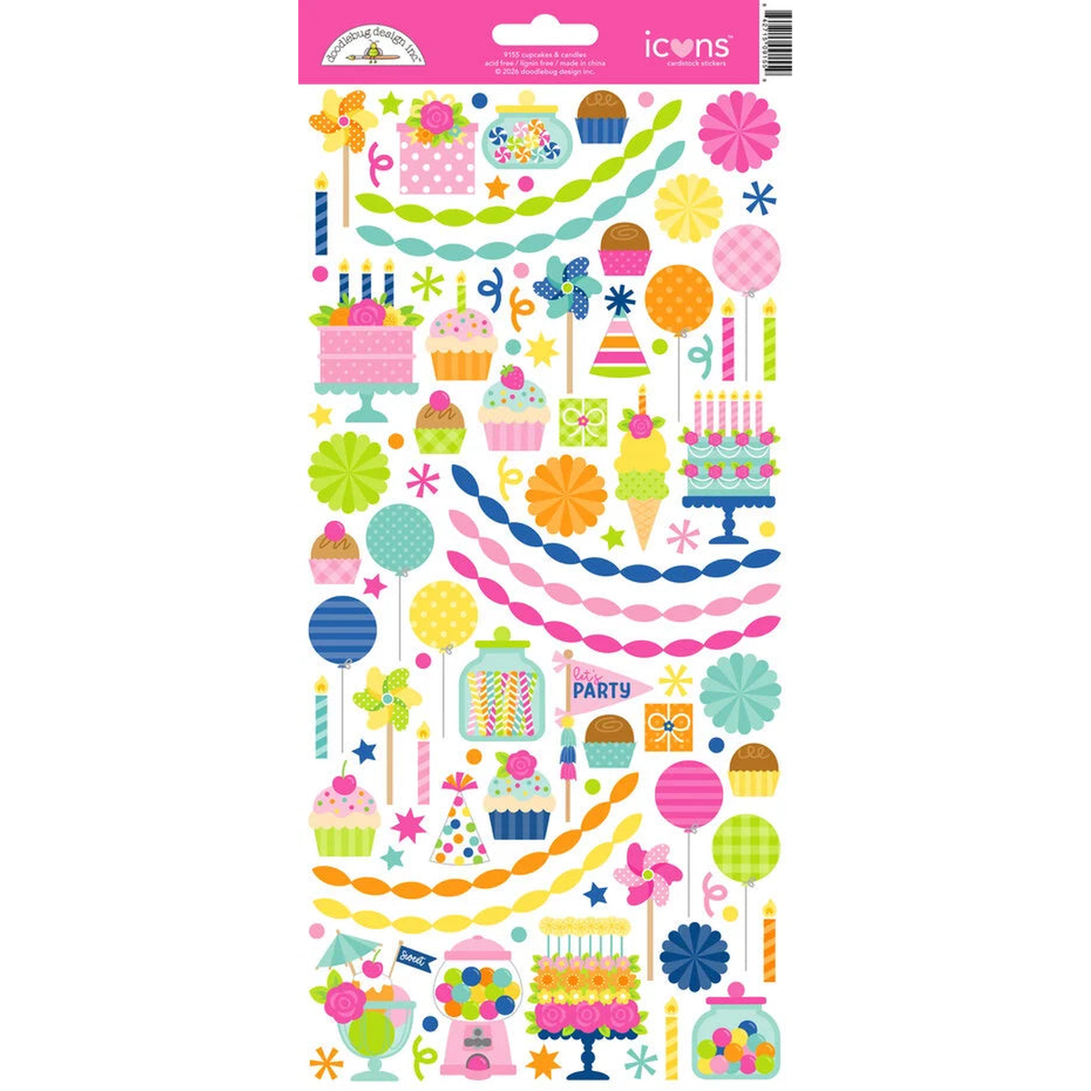 Cupcakes & Candles Icons