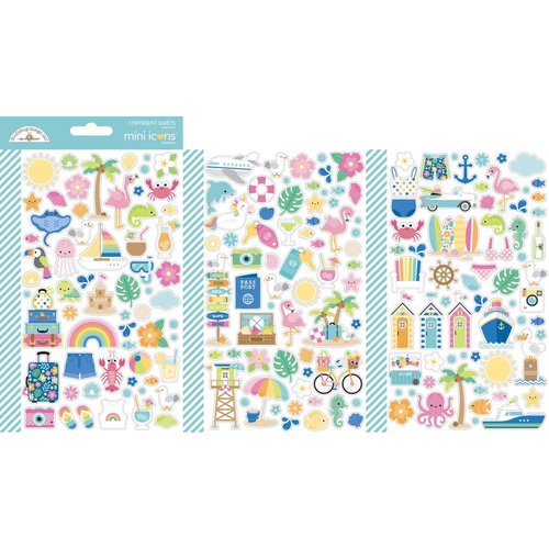 Summer Fun Mini Icons Stickers