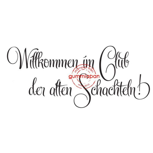 Willkommen im Club der alten Schachteln!