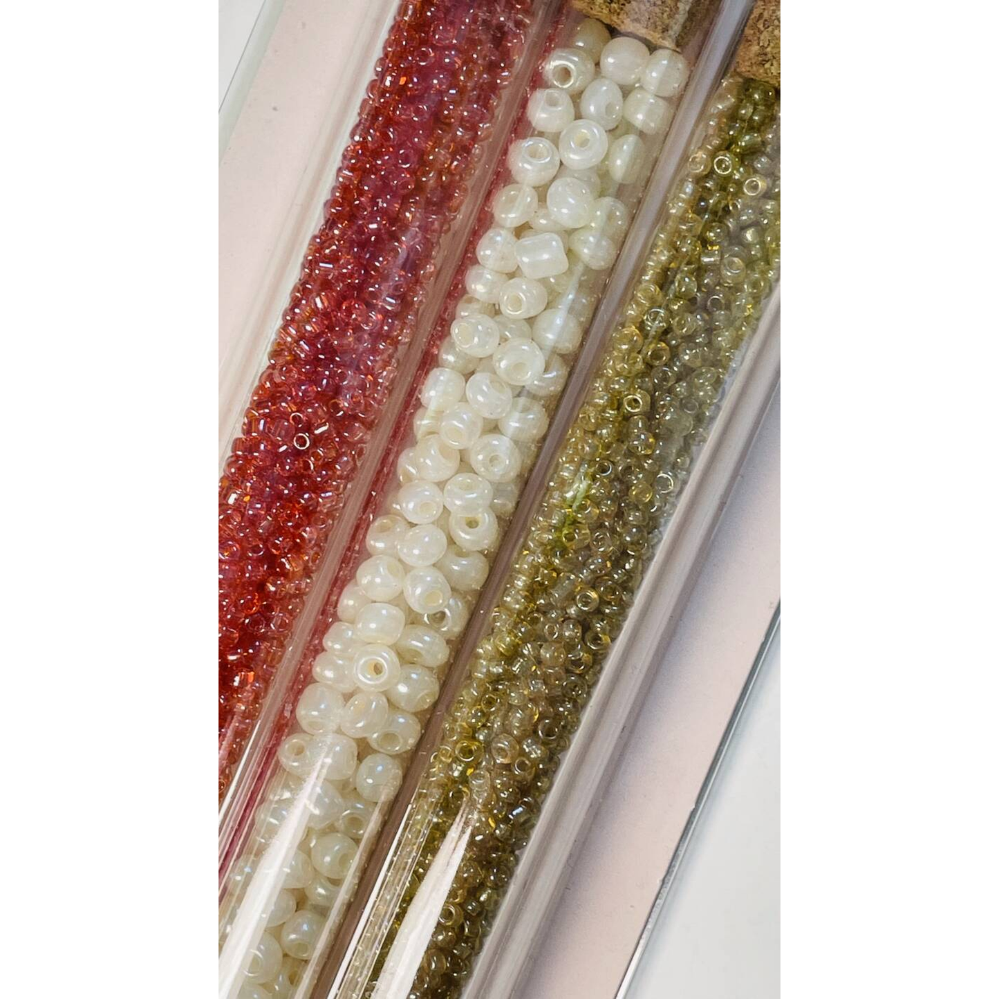 Perlen im Reagenzglas