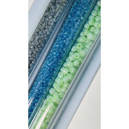 Perlen im Reagenzglas