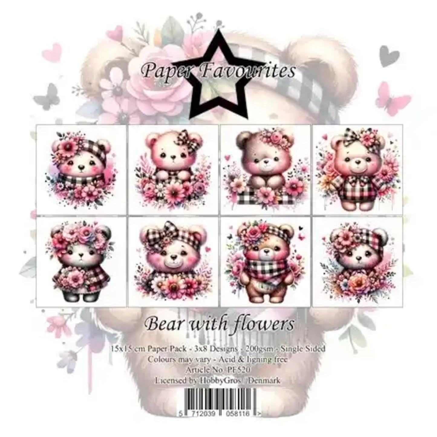 Bear With Flowers