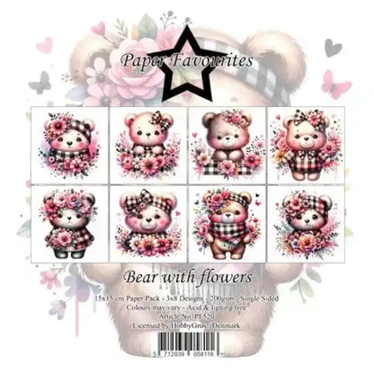Bear With Flowers