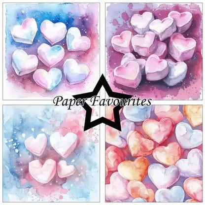 Marshmallows Hearts