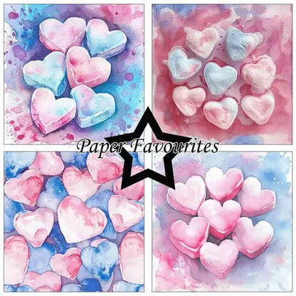 Marshmallows Hearts