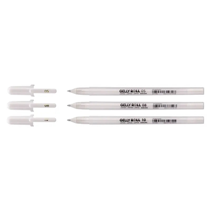 Gelstift weiß 3er Set