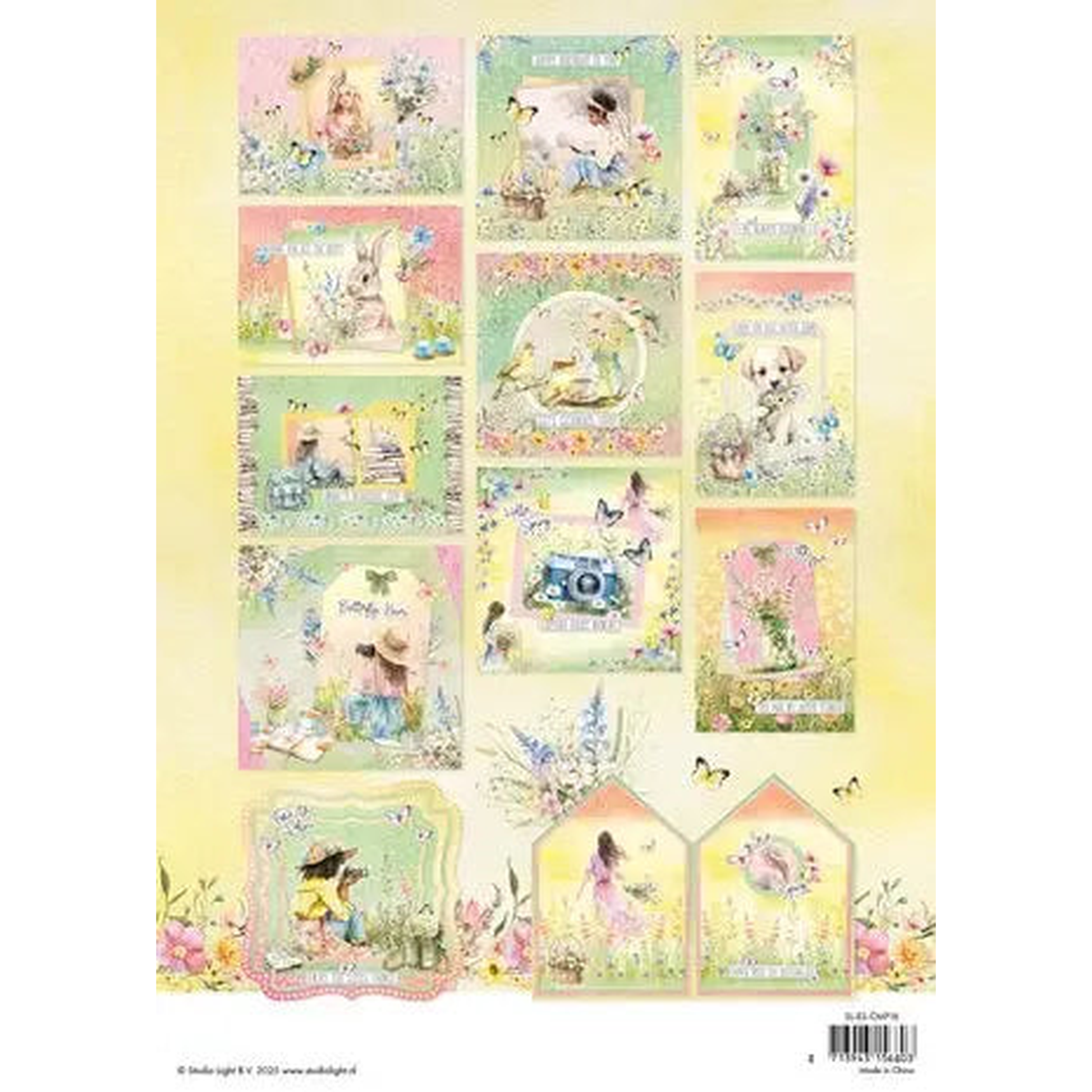 Card Making Papierblock - Blooming Spring