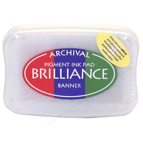 Brilliance Ink Pad 3-color Banner